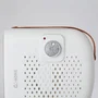 Calefactor Vertical Horizontal Resistencia Ventilador 500W Blanco 2 Niveles Calefacción Termostato Regulable Protección Sobrecalentamiento