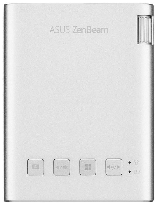 Asus ZenBeam E1R Proyector Portátil 200 Lúmenes ANSI LED WVGA Plata
