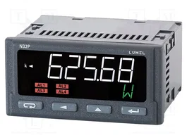 LUMEL N32P Medidor Digital de Parámetros de Red con Pantalla LCD y 4 Relés