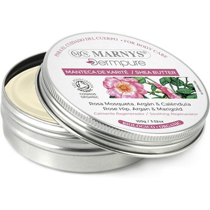 MARNYS Manteca de Karité Rosa Mosqueta, Argán y Caléndula Bio 100g MARNYS Manteca de Karité Rosa Mosqueta, Argán y Caléndula Bio 100g