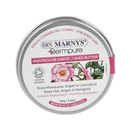 MARNYS Manteca de Karité Rosa Mosqueta, Argán y Caléndula Bio 100g