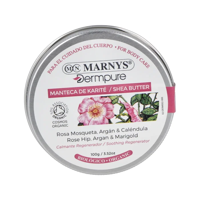 Marnys Manteca de Karité Rosa Mosqueta, Argán y Caléndula Bio Dermpure 100 g
