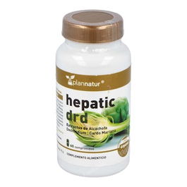 PLANNATUR Hepatic Drd 60 Comp. Complemento Alimenticio Depurativo Hepático con Alcachofa y Cardo Mariano