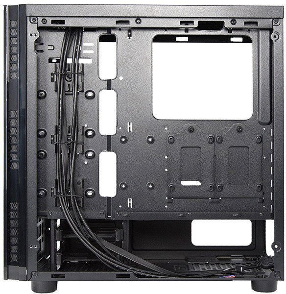 Chieftec Hawk AL-02B-TG-OP Torre Gaming con Panel de Aluminio y Vidrio Templado