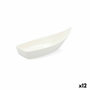 Quid Mini Barco Porcelana Select Blanco 12,5 cm (12 Unidades)