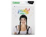 Peluca Negra Con Trenzas 180 gr Disfraces Fiestas Temáticas Halloween