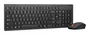 Lenovo 4X31R64484 Combo Teclado y Ratón Inalámbrico Oficina RF Español 2.4GHz Negro, Tecla Copilot, 100% Teclado Numérico, Switch Tijera, Altura Ajustable