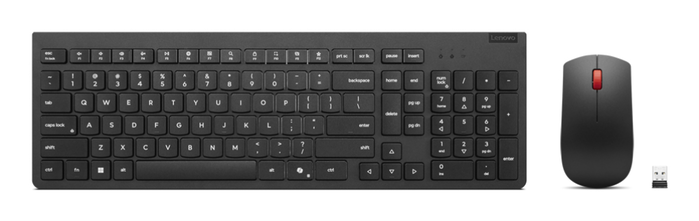 Lenovo Teclado Español y Mouse Wireless Essential Nueva Generación con Tecla Copilot