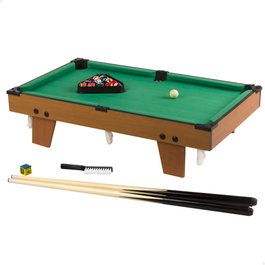 CB Games Mesa de billar de madera 62x36x15 cm