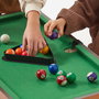CB Games Mesa de billar de madera 62x36x15 cm
