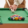 CB Games Mesa de billar de madera 62x36x15 cm