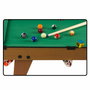 CB Games Mesa de billar de madera 62x36x15 cm