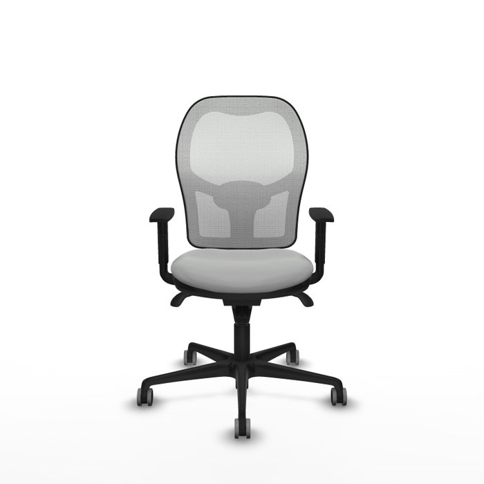 PIQUERAS Y CRESPO Silla de oficina Jorquera Gris claro y Blanco