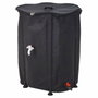 Ipae Progarden Depósito plegable recolector de agua de lluvia 500 l, ø80 x 100 cm
