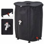 Ipae Progarden Depósito plegable recolector de agua de lluvia 500 l, ø80 x 100 cm