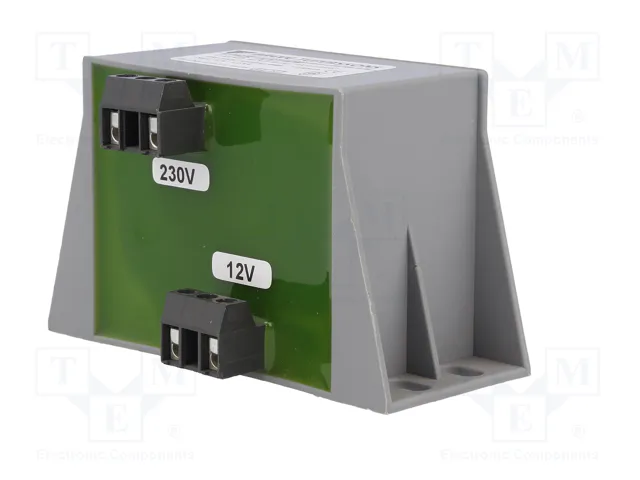 BREVE TUFVASSONS Transformador Cerrado 20VA 230VAC a 12V BREVE TUFVASSONS Transformador Cerrado 20VA 230VAC a 12V