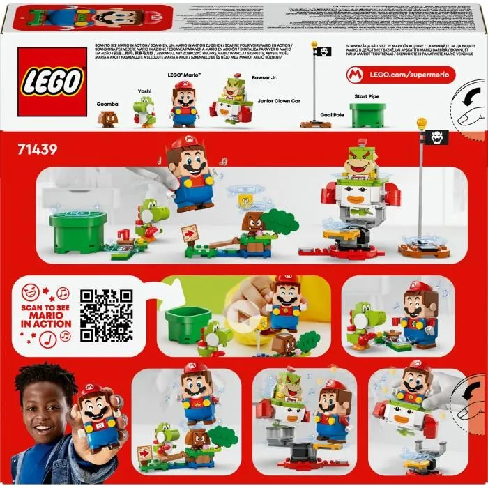 LEGO 71439 Las aventuras de LEGO Mario Interactive - Set de vehículo y Yoshi