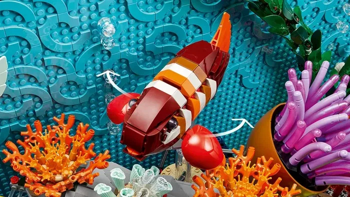 Lego Icons 10366 Acuario Tropical, Set de Construcción para Adultos Lego Icons 10366 Acuario Tropical, Set de Construcción para Adultos