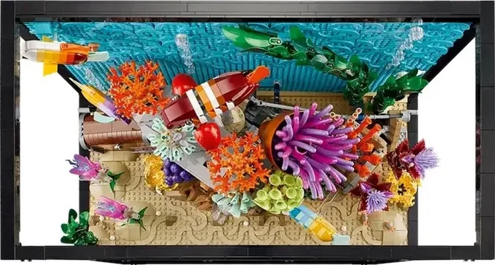 Lego Icons 10366 Acuario Tropical, Set de Construcción para Adultos Lego Icons 10366 Acuario Tropical, Set de Construcción para Adultos
