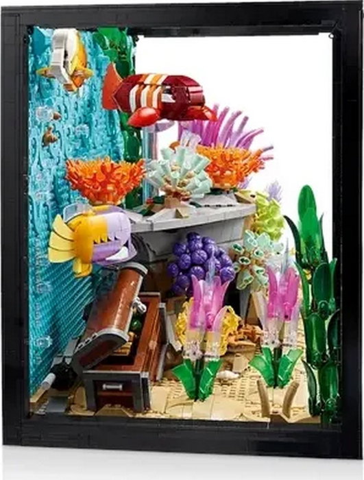 Lego Icons 10366 Acuario Tropical, Set de Construcción para Adultos Lego Icons 10366 Acuario Tropical, Set de Construcción para Adultos