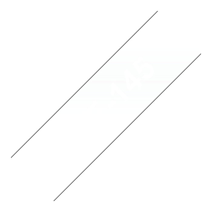 Brother Cinta laminada TZe-145 transparente/blanco 18 mm Brother Cinta laminada TZe-145 transparente/blanco 18 mm