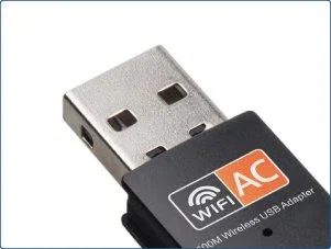Iggual IGG320471 Adaptador WiFi USB Doble Banda 600 Mbps, 2.4 GHz / 5 GHz, Wi-Fi 5 (802.11ac), Compatible con Windows, macOS y Linux