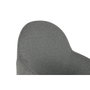DKD Home Decor Silla de Metal y Poliéster Gris