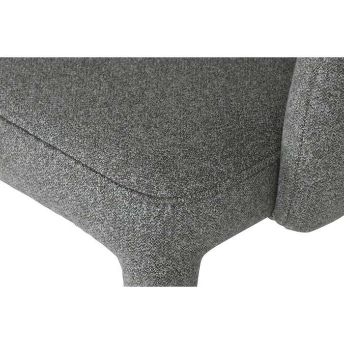 DKD Home Decor Silla de Metal y Poliéster Gris DKD Home Decor Silla de Metal y Poliéster Gris