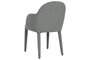 DKD Home Decor Silla Moderna Gris Metal Poliester 63 x 86 x 59 cm