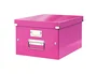 Leitz Caja de almacenamiento Click&Store mediana, fucsia, 281x200x369 mm