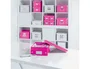 Leitz Caja de almacenamiento Click&Store mediana, fucsia, 281x200x369 mm