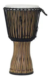 Pearl Djembe 14" Sintetico Rope Tuned Zebra Grass