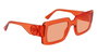 Longchamp LO743S-5323842 Gafas de sol Naranja