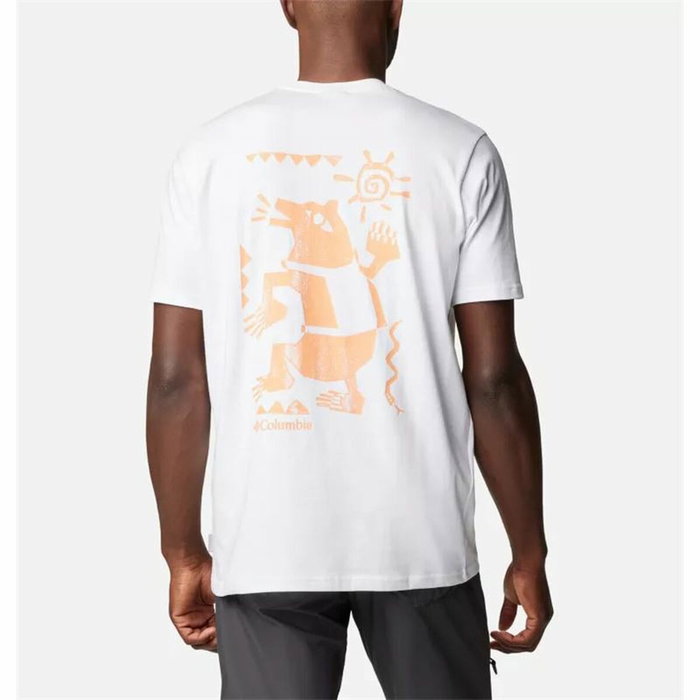 Camiseta de Manga Corta Hombre Columbia Explorers Canyon™ Blanco Camiseta de Manga Corta Hombre Columbia Explorers Canyon™ Blanco