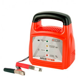 NOVACAR Cargador de Batería Solter Baja 6A-12V 20/70AH 80W