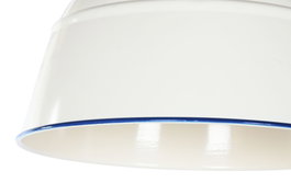 DKD Home Decor Lámpara de Techo de Metal Blanco 32,5x32,5x30 cm