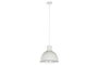 DKD Home Decor Lámpara de Techo de Metal Blanco 32,5x32,5x30 cm