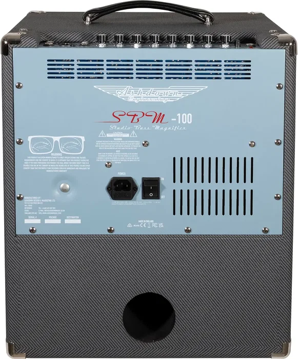 ASHDOWN UK-SBM-110-100 Combo de Bajo 1x10 100W Ice Blue ASHDOWN UK-SBM-110-100 Combo de Bajo 1x10 100W Ice Blue