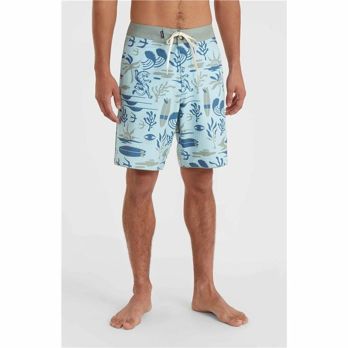 Bañador Hombre O'Neill Hyperfreak Mysto Scallop 19'' Azul 32