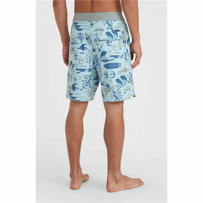 Bañador Hombre O'Neill Hyperfreak Mysto Scallop 19'' Azul 32