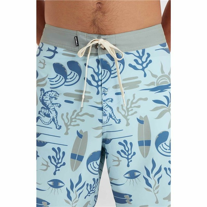 Bañador Hombre O'Neill Hyperfreak Mysto Scallop 19'' Azul 32