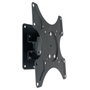 Techly Soporte de Pared para LED/LCD de 19-37 pulgadas con Tilt 1 y Swivel, Negro