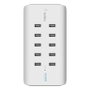 Belkin Rockstar Estación de Carga USB 10 Puertos 120W Blanco