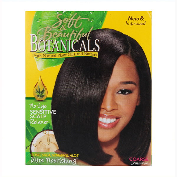 Pro Line Soft & Beautiful Botanicals Sensitive Scalp Relaxer Crema Alisadora para el Cabello
