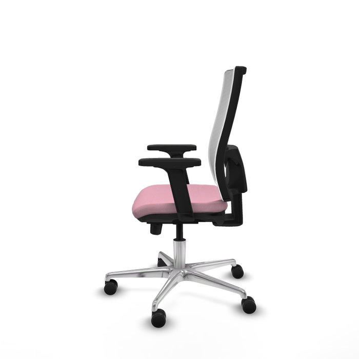 PIQUERAS Y CRESPO Silla de oficina Horna Rosa y Blanca PIQUERAS Y CRESPO Silla de oficina Horna Rosa y Blanca