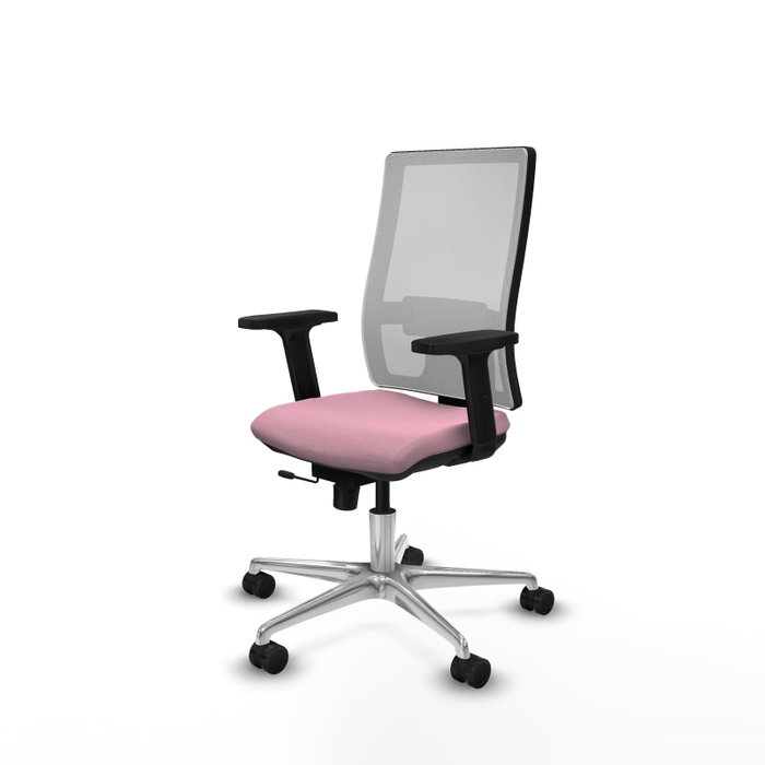 PIQUERAS Y CRESPO Silla de oficina Horna Rosa y Blanca PIQUERAS Y CRESPO Silla de oficina Horna Rosa y Blanca