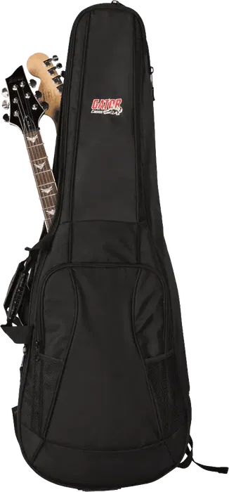 GATOR 4G Funda para 2 Guitarras Eléctricas Nylon Acolchado Negro