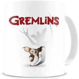 SD Toys Taza de Cerámica Gremlins Gizmo con Sombra de Stripe - Diseño Licenciado Oficial - Coleccionismo y Uso Diario