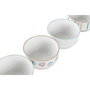 Set de Cuencos DKD Home Decor Gres 460 ml 12 x 12 x 6,5 cm (4 Unidades)