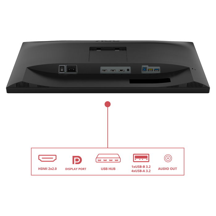 AOC U27E3UF B2B 27" Pantalla Plana Monitores